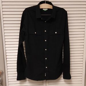 Vallier Navy Flannel Expedition Button Down Shirt